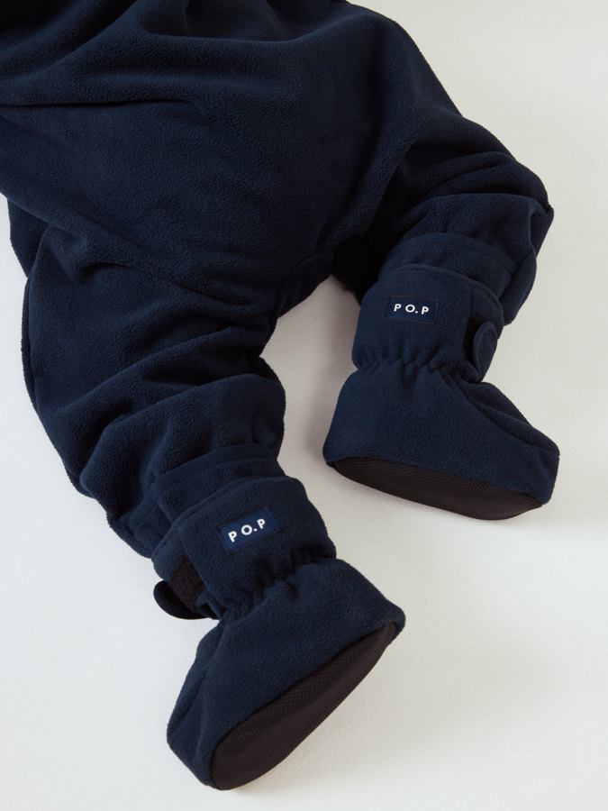 Tøfler vindfleece baby