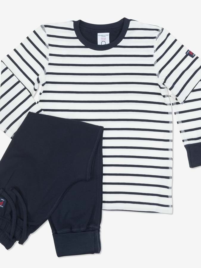 Pyjamas todelt stripet baby/barn