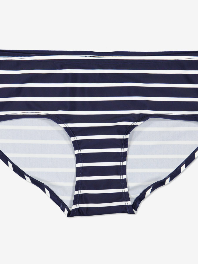 Stripet bikinihipster voksen