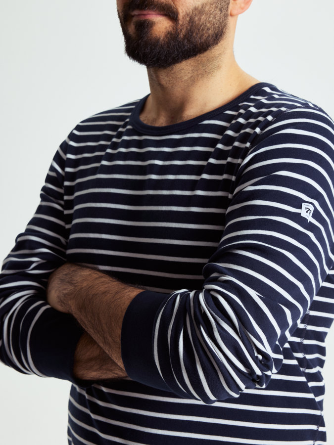 Stripet genser voksen