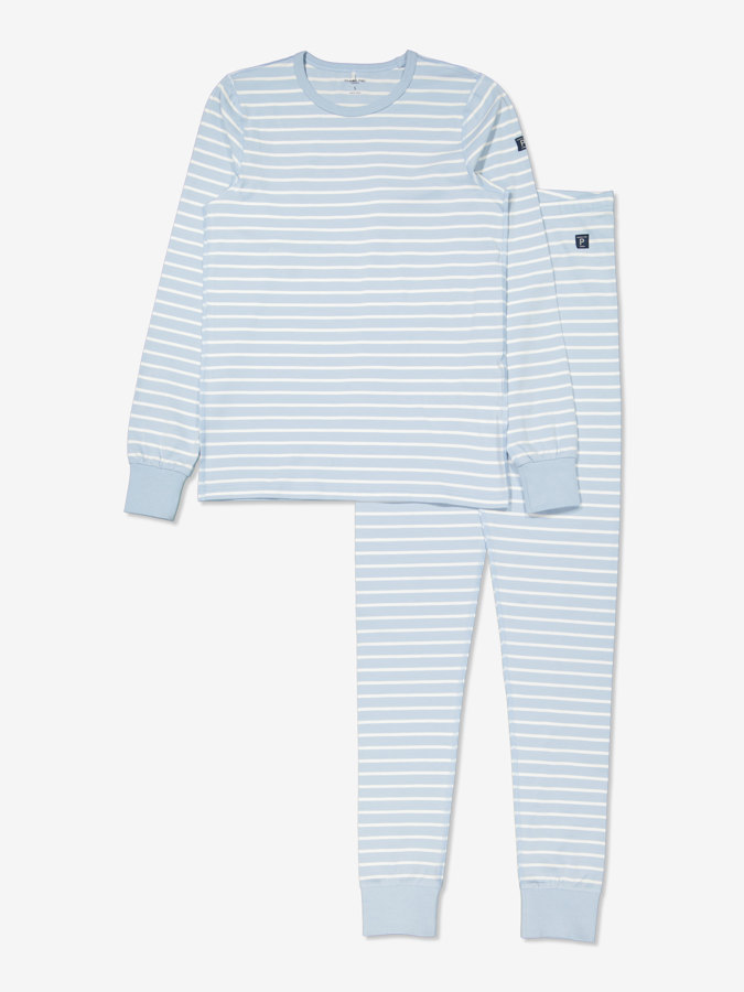 Stripet todelt pyjamas voksen
