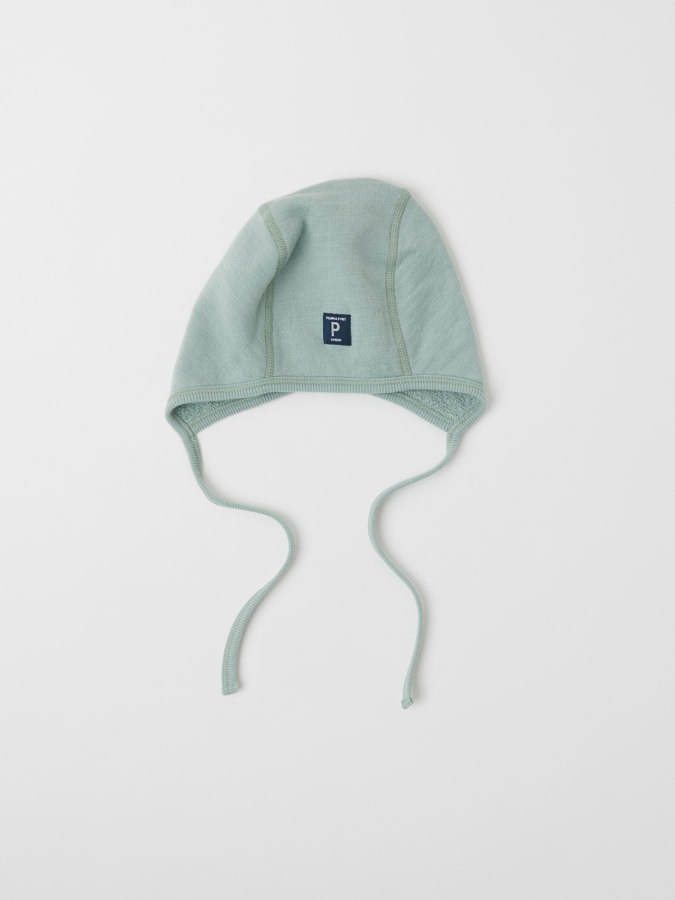 Hjelmlue ullfrotté i merino