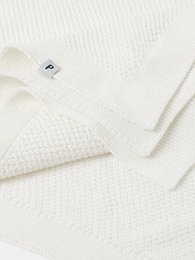 Strikket teppe Strikket teppe