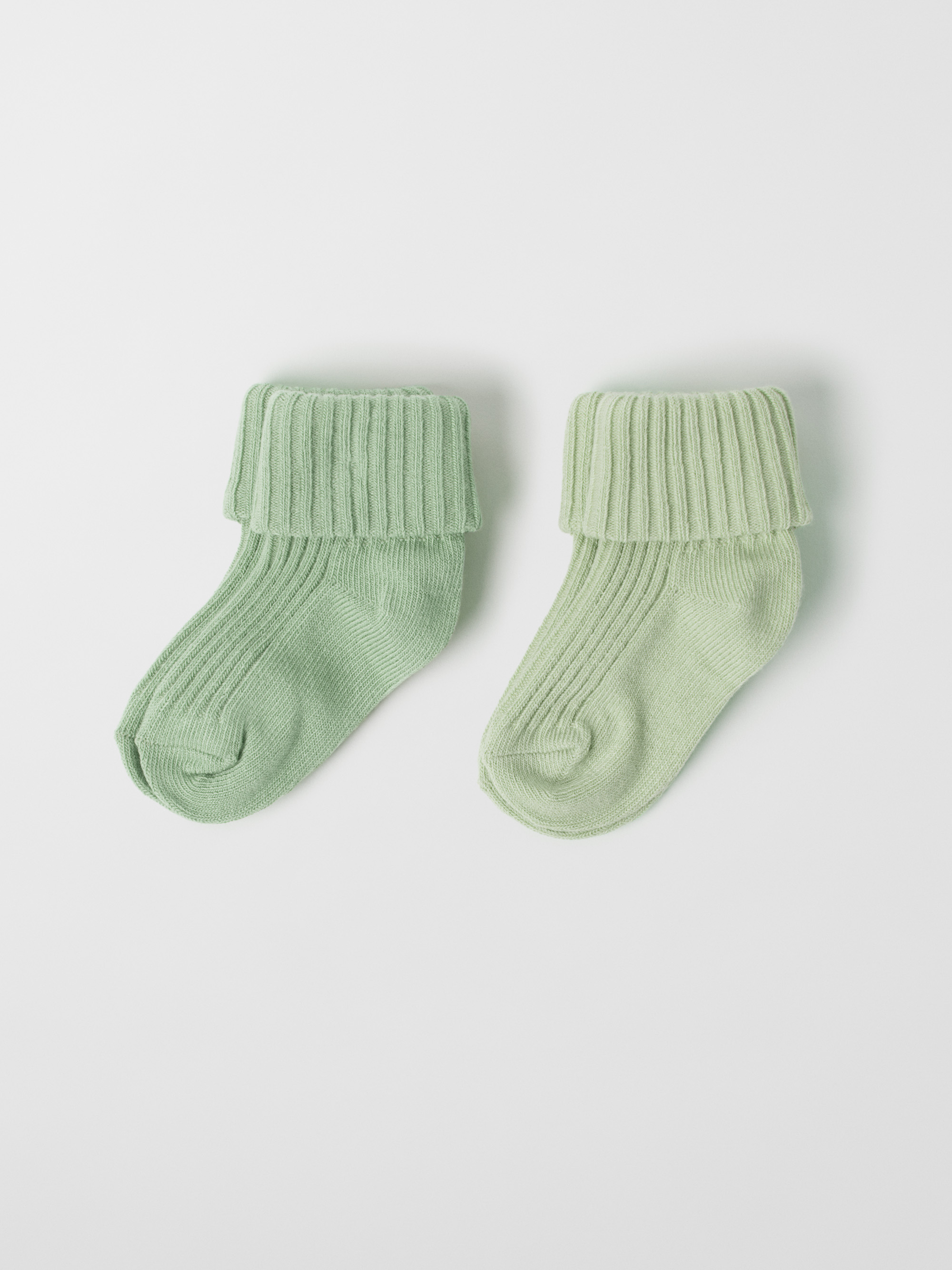 2-pakning sokker ensfargede - barneklaer - undertoy - sokker