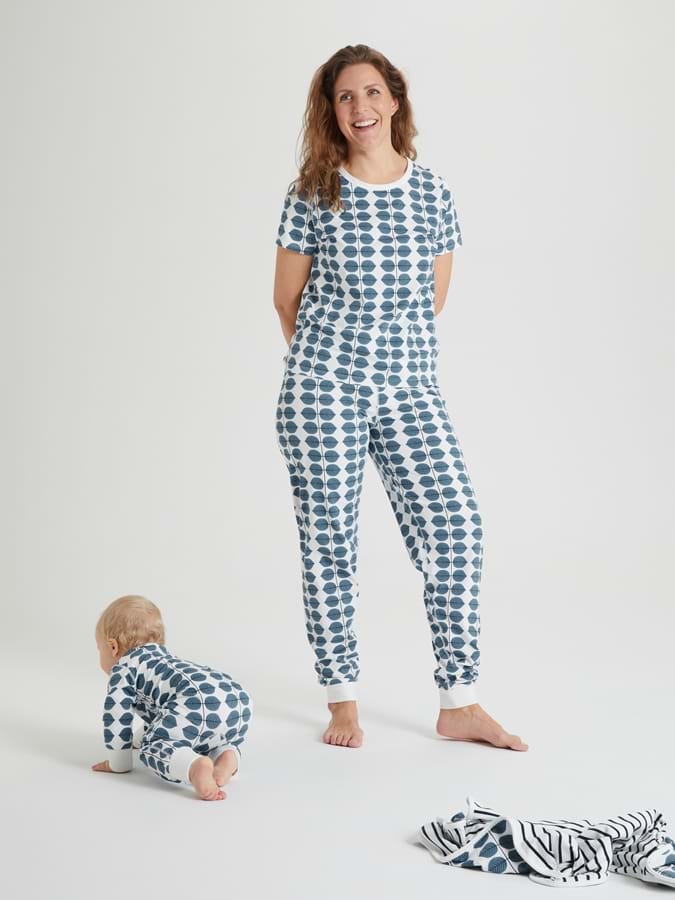 Kortermet voksen pyjamas Berså