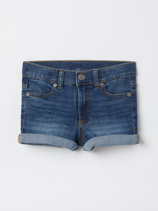 Jeansshorts med lommer