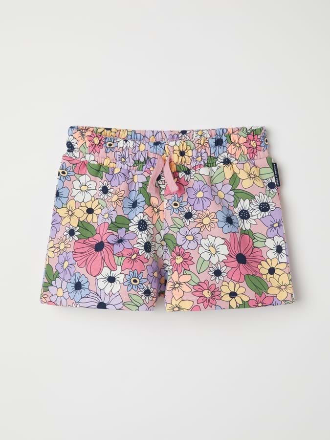 Collegeshorts blomster
