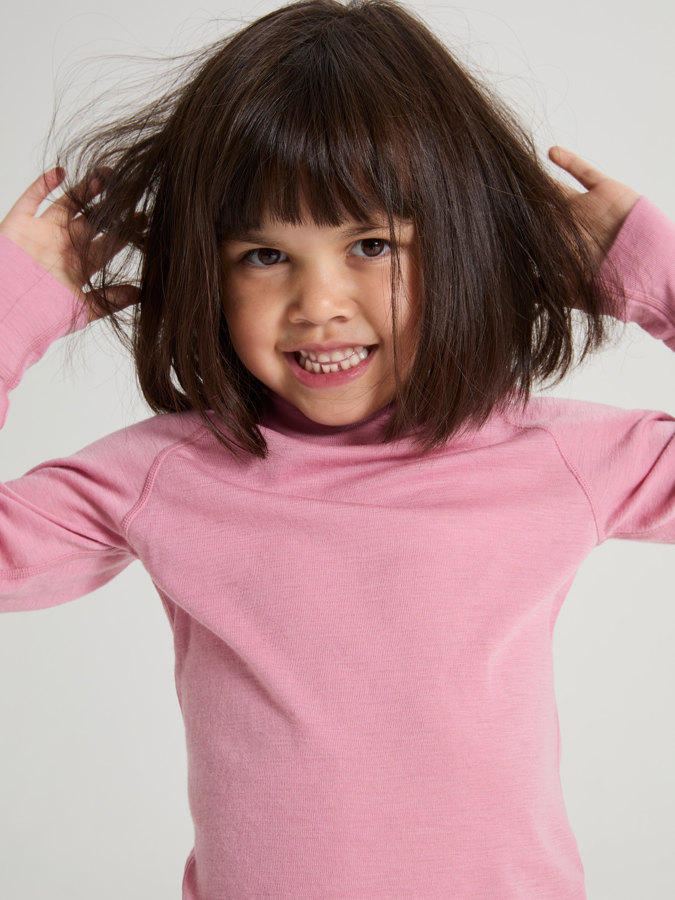 Langermet undertrøye merinoull Langermet undertrøye merinoull