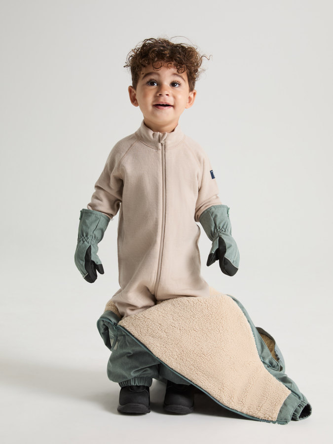 Dress ullfrotté i merino