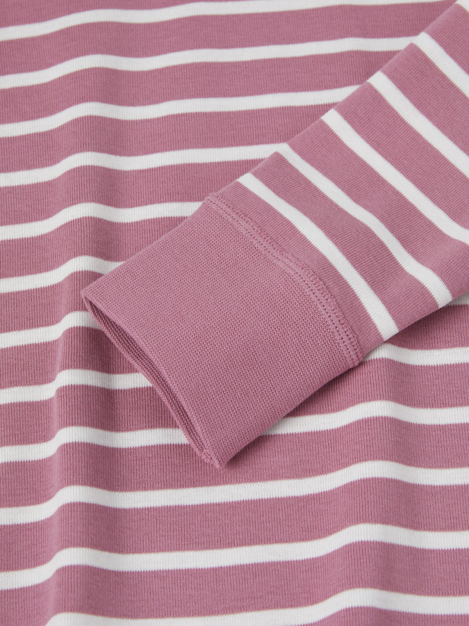 Langermet T-skjorte stripet Langermet T-skjorte stripet