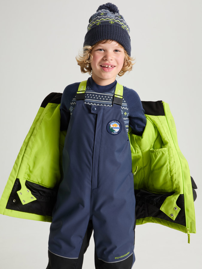 Vindtett fôret lue jaquard Vindtett fôret lue jaquard