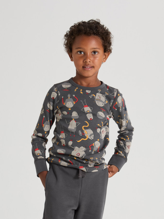 Langermet T-skjorte roboter Langermet T-skjorte roboter