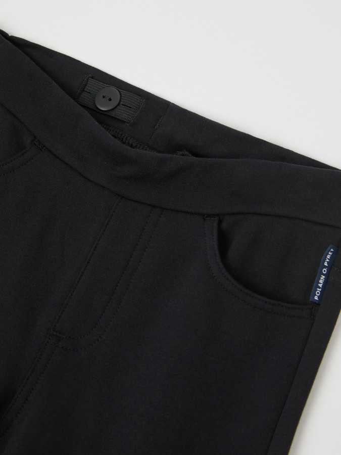 Bootcut-bukse med børstet innside Bootcut-bukse med børstet innside