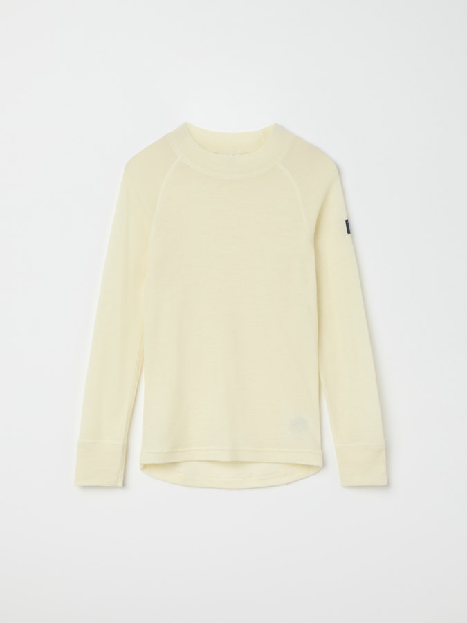 Langermet undertrøye merinoull Langermet undertrøye merinoull