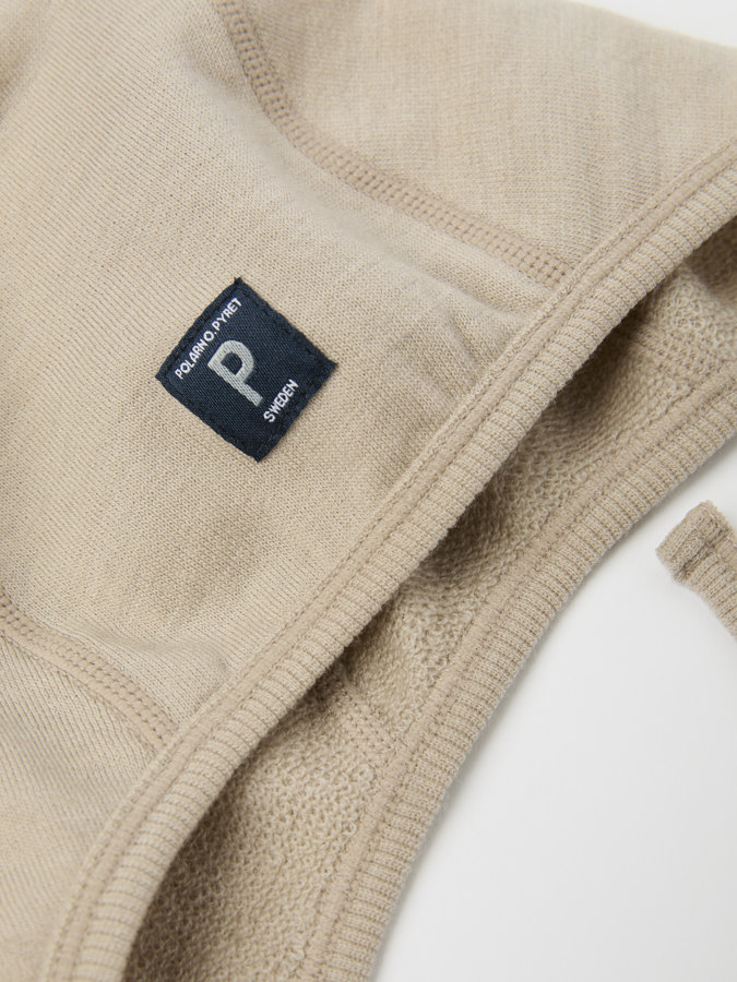 Hjelmlue ullfrotté i merino Hjelmlue ullfrotté i merino