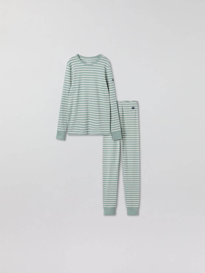 Voksensett med bukse og overdel stripet Voksensett med bukse og overdel stripet