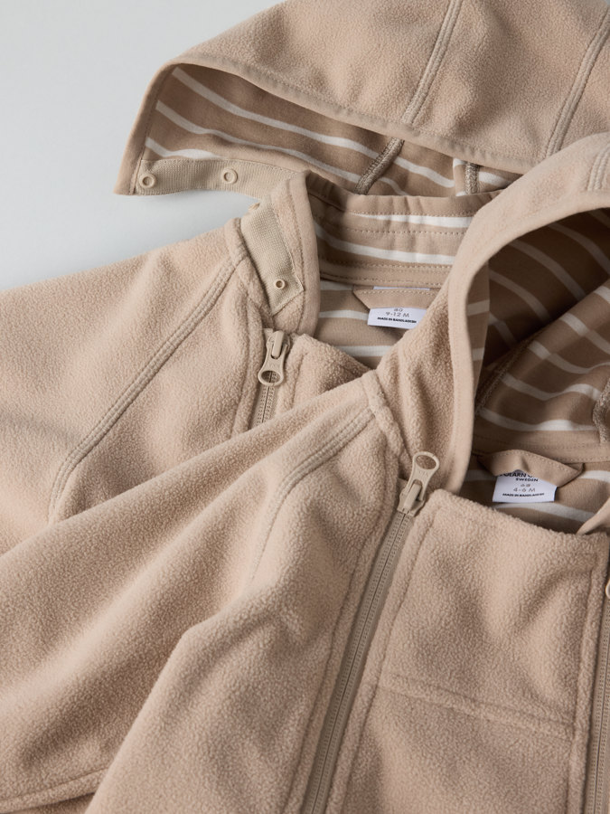 Vindtett vindfleecedress Vindtett vindfleecedress