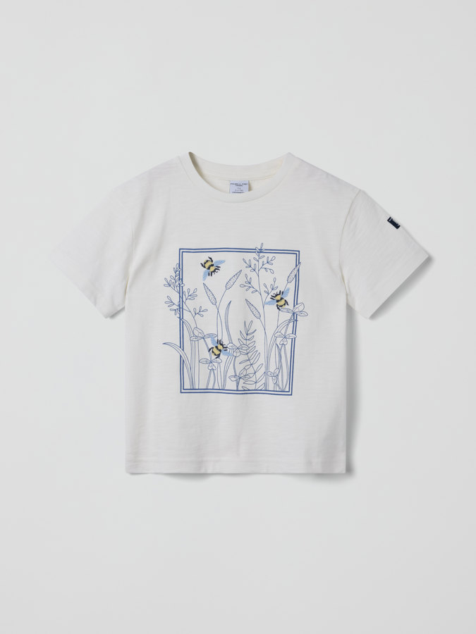 T-skjorte blomster