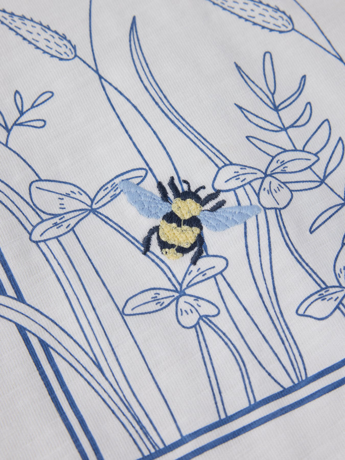 T-skjorte blomster