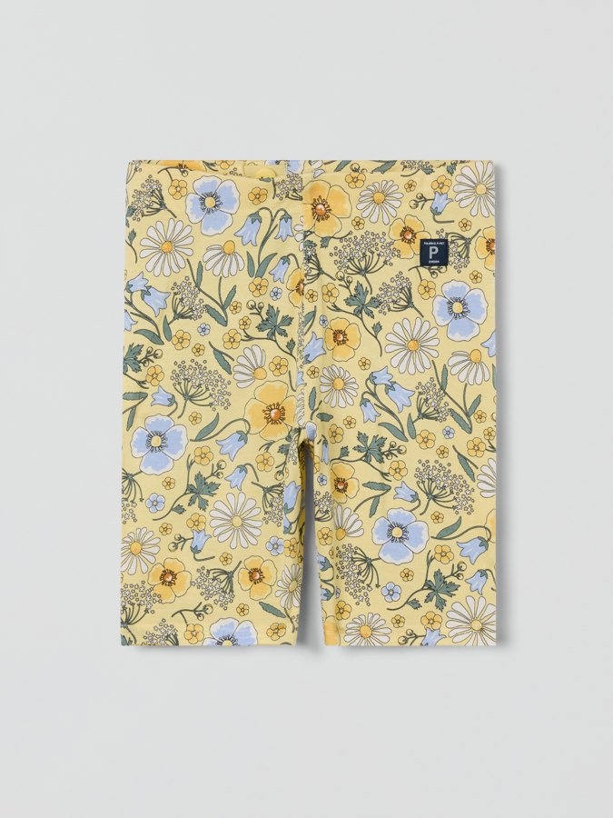 Sykkelbukse blomster