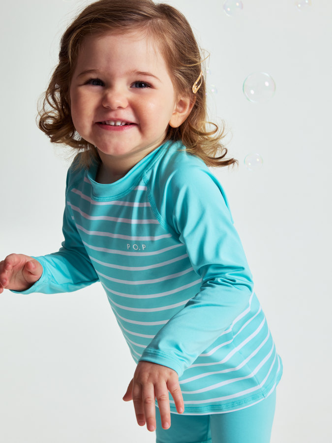 Langermet UV-trøye stripet Langermet UV-trøye stripet