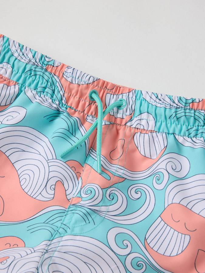 Badeshorts hvaler