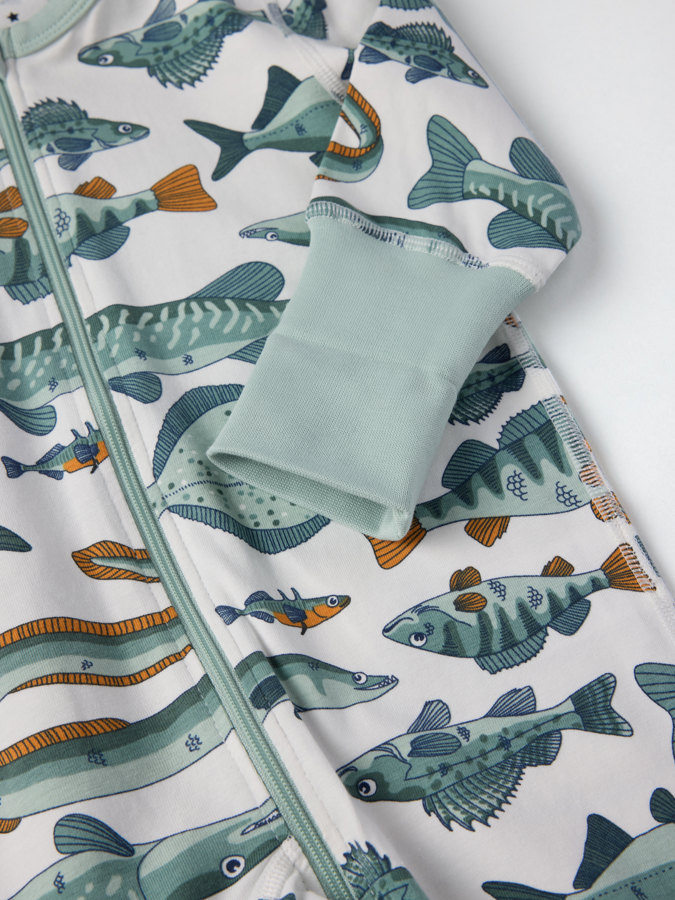 Hel pyjamas fisker Hel pyjamas fisker