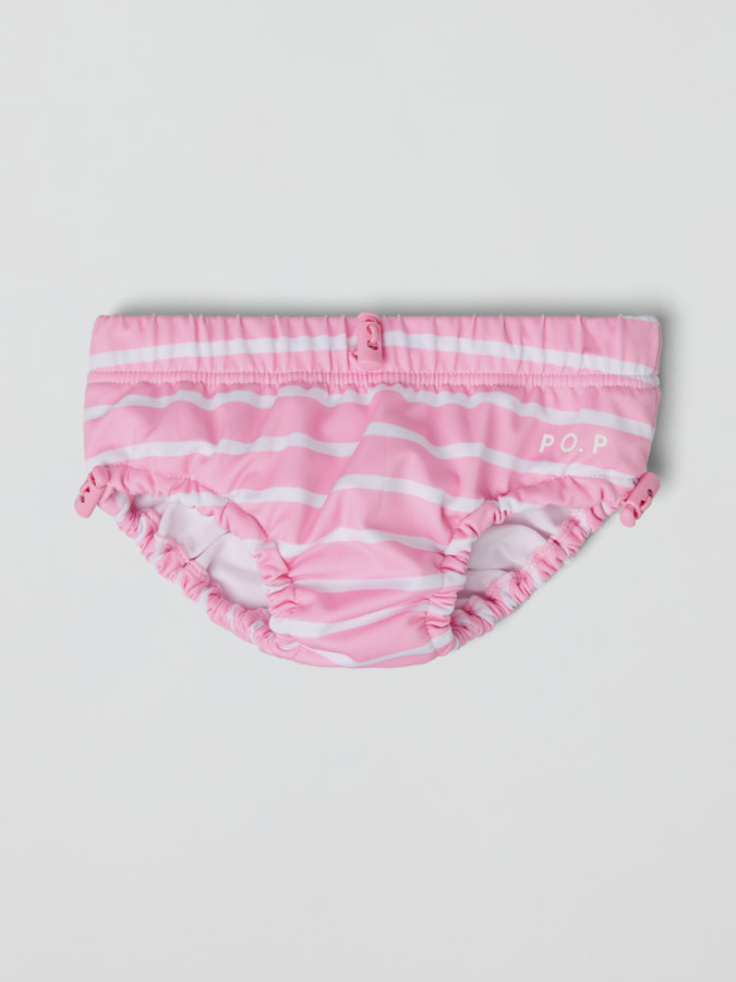 Badebleie stripet