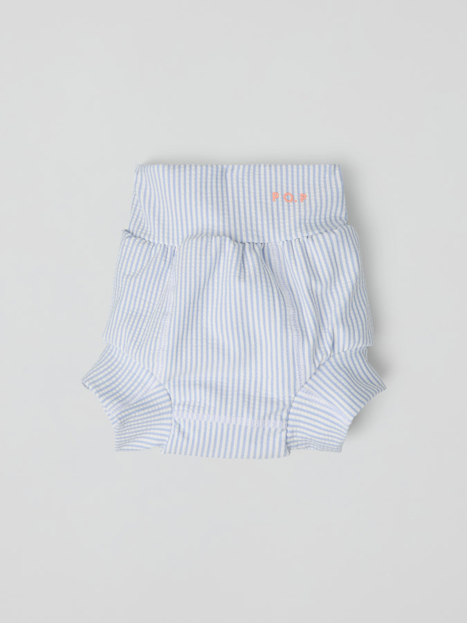 Badebleie stripet