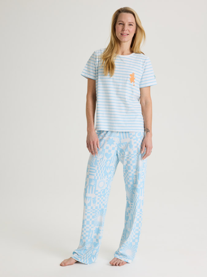 Kortermet pyjamas voksen Mummi