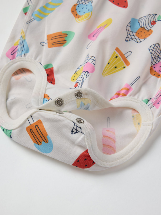 Kortermet body iskremer Kortermet body iskremer