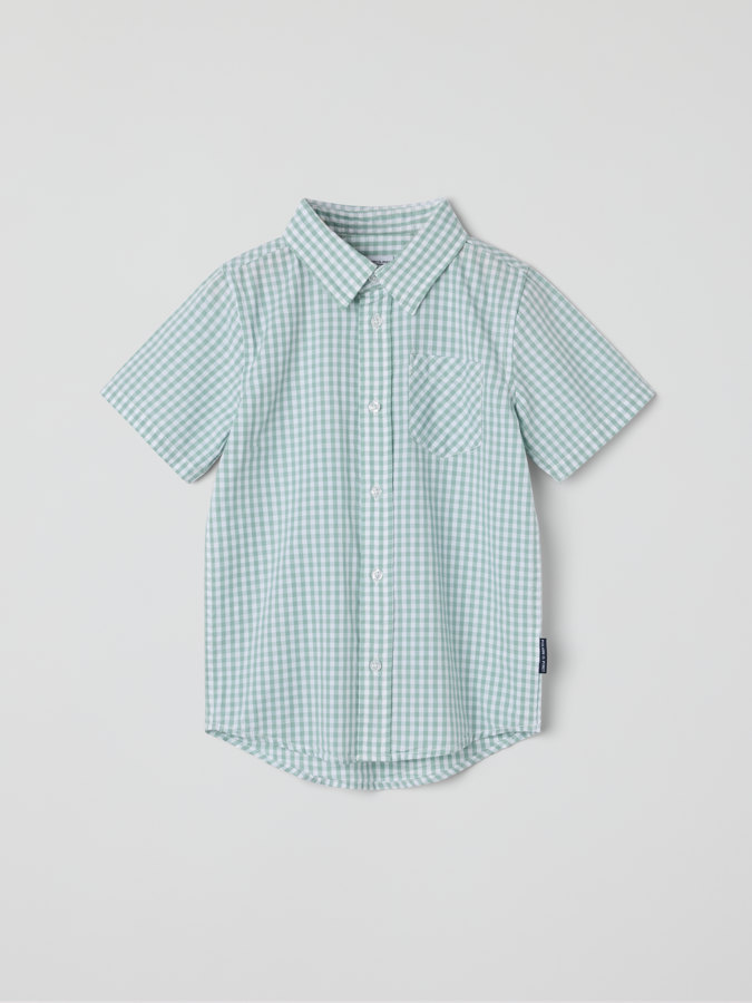 Kortermet skjorte rutet Kortermet skjorte rutet