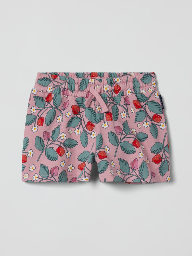 Collegeshorts jordbær