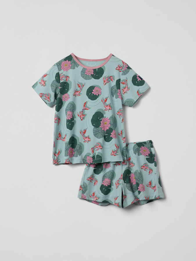 Todelt pyjamas hav