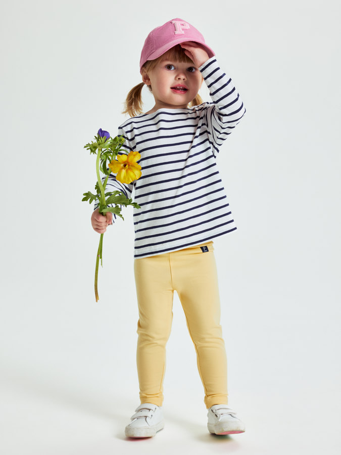 Langermet T-skjorte stripet Langermet T-skjorte stripet