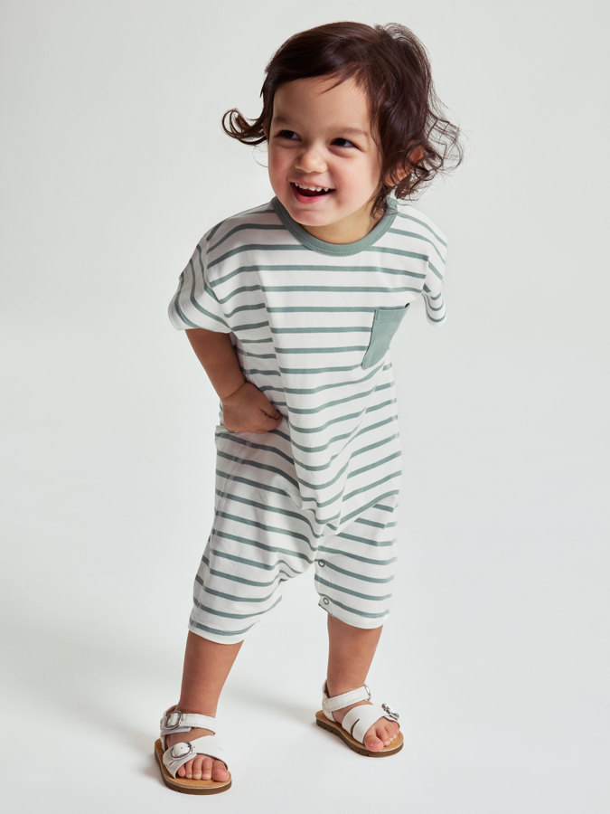 Playsuit stripet