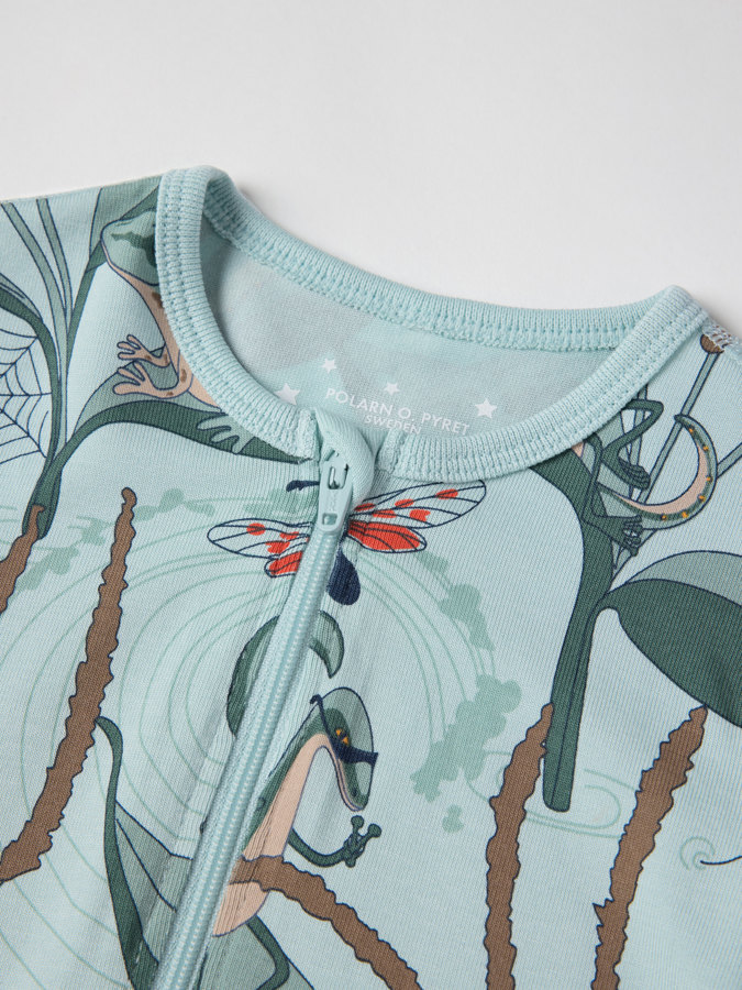 Kortermet hel pyjamas øgler Kortermet hel pyjamas øgler