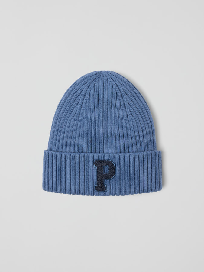 Ribbestrikket lue P-applikasjon Ribbestrikket lue P-applikasjon