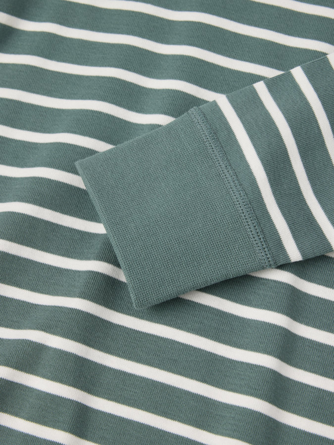 Langermet T-skjorte stripet Langermet T-skjorte stripet