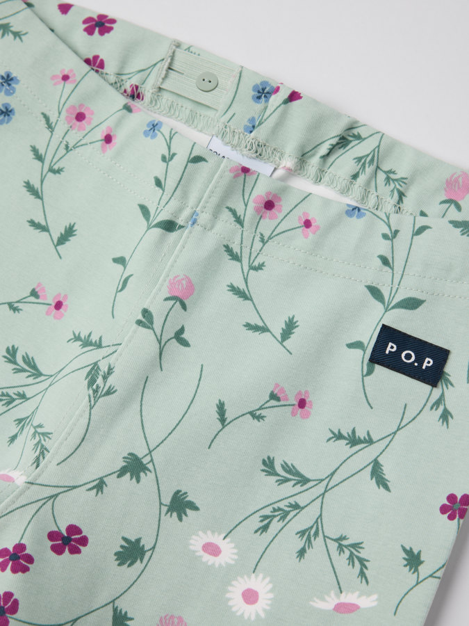 PLAY tights blomstret