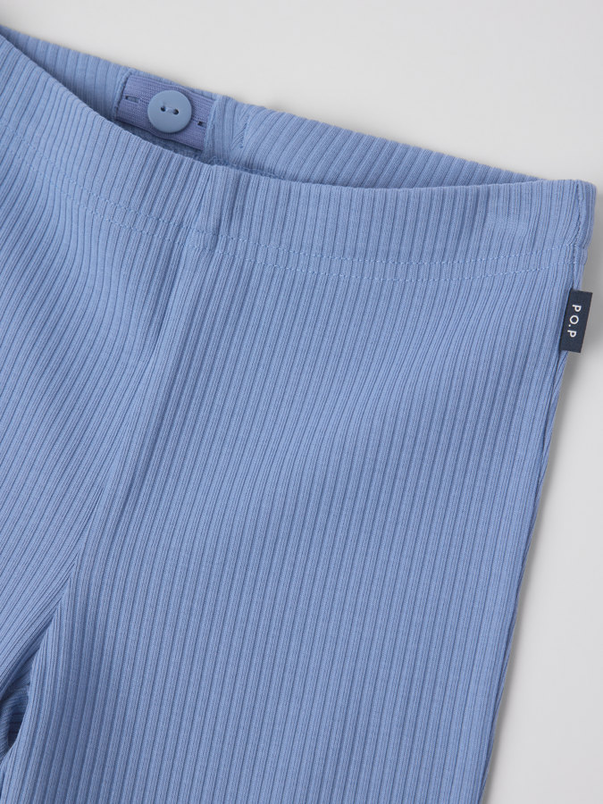 Ribbestrikket utsvingte tights Ribbestrikket utsvingte tights