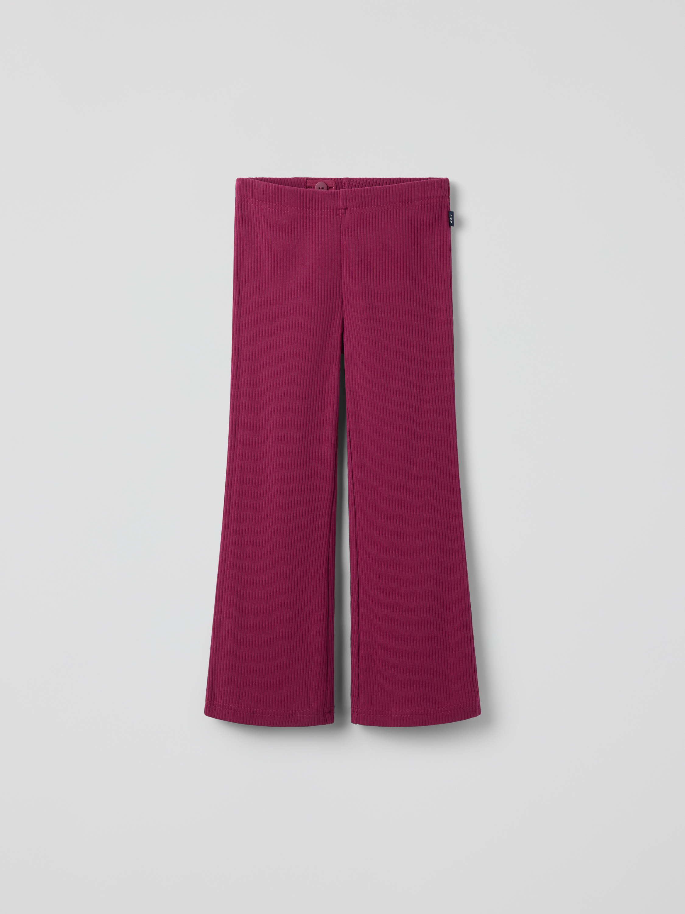 Ribbestrikket utsvingte tights