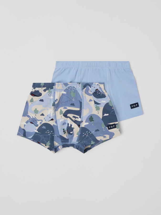 2-pakning boksershorts drager