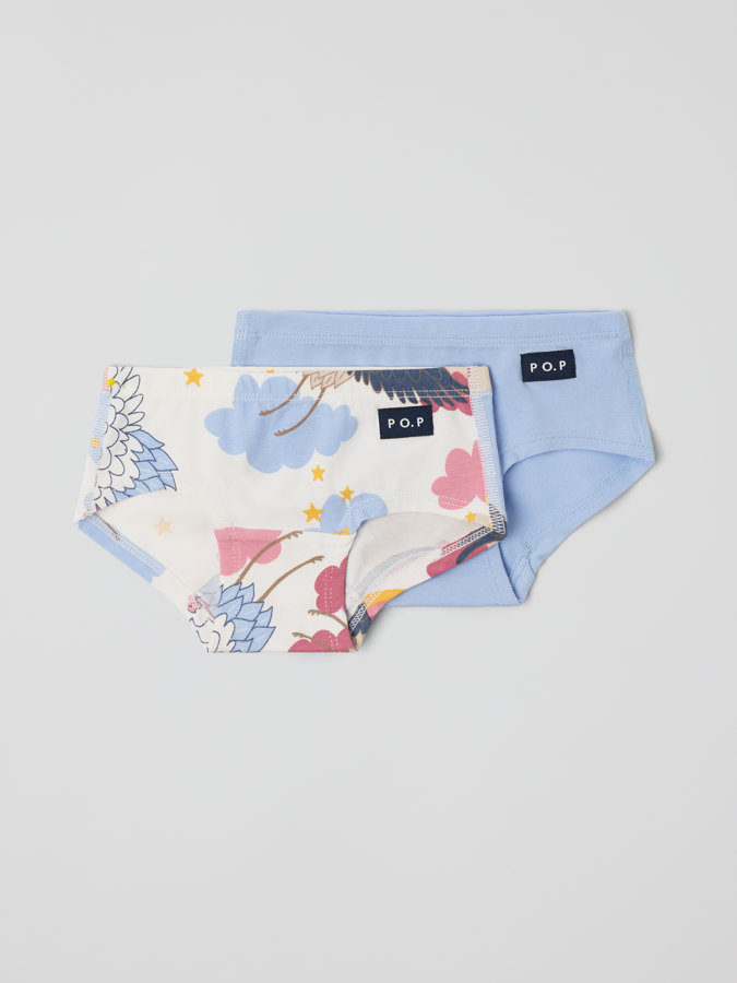 2-pakning hipsters truser