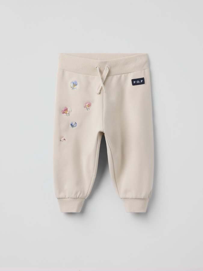 Joggebukse blomster baby Joggebukse blomster baby