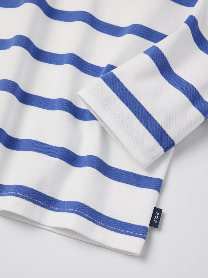 Langermet T-skjorte stripet Langermet T-skjorte stripet