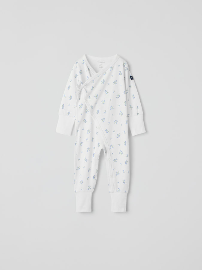 Omslagsdress blomster