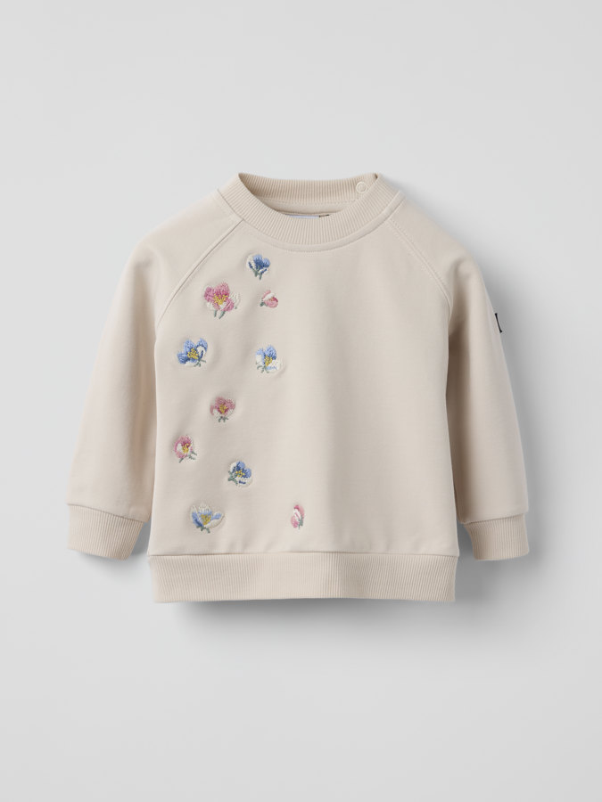 Babygenser med blomster