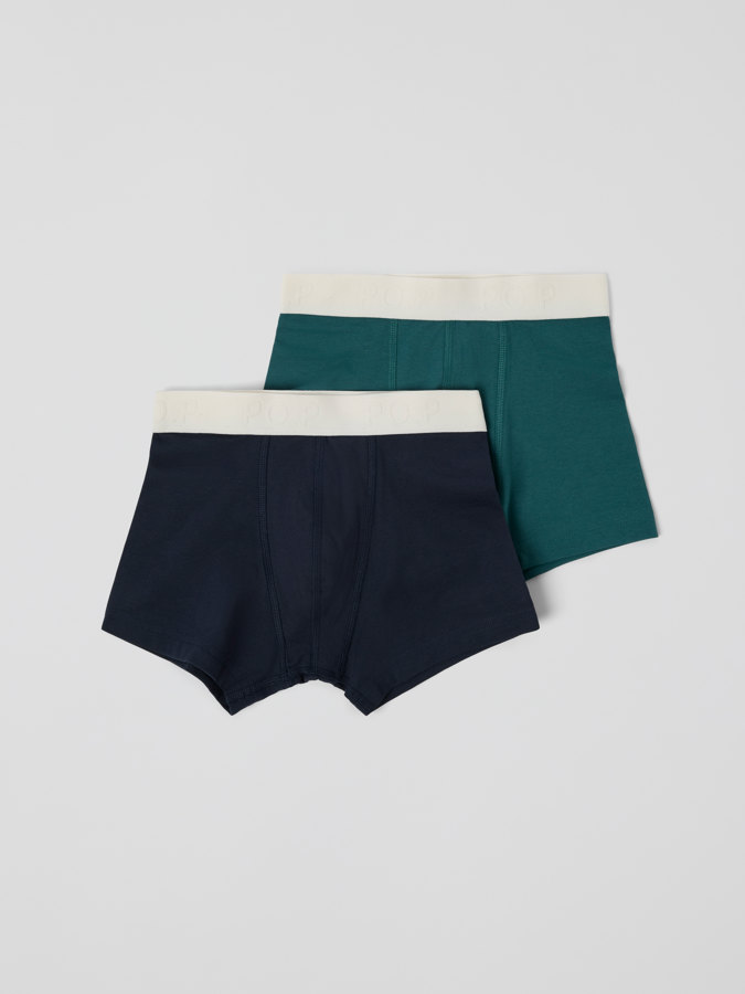 2-pakning boksershortser