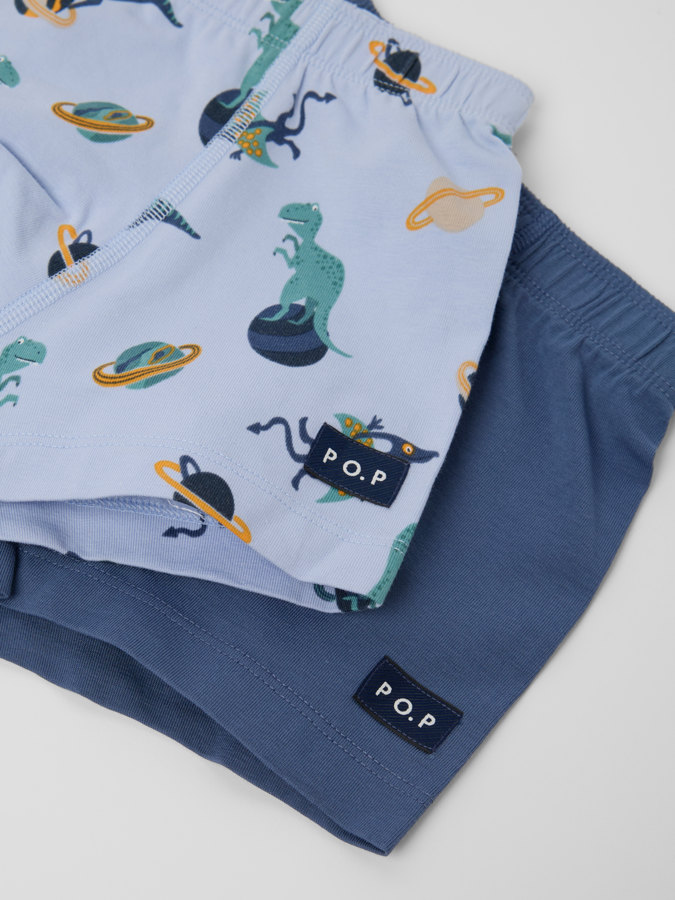 2-pakning boksershorts dinosaurer